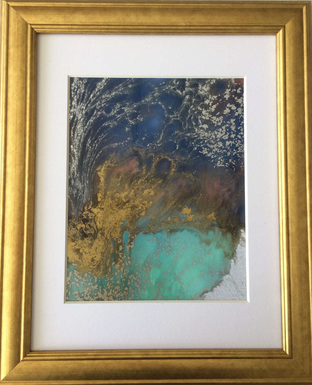 Shimmering Waters 2 – Resin Abstract
