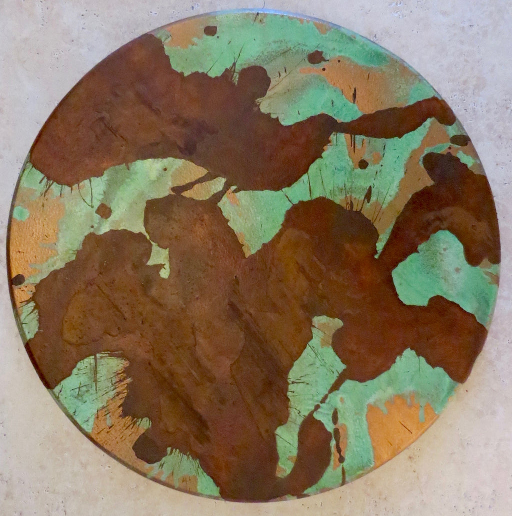 Lazy Susan - Cowhide