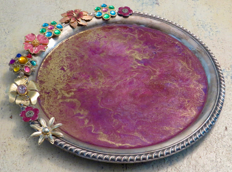 Serving Tray - Fuchsia